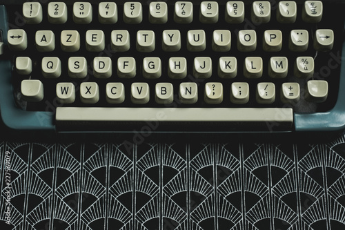 Vintage typewriter photo