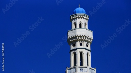 Photography minaret of mosque