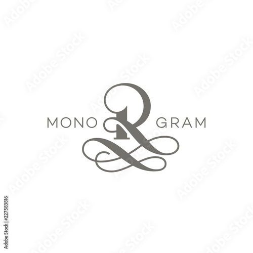 Monogram R