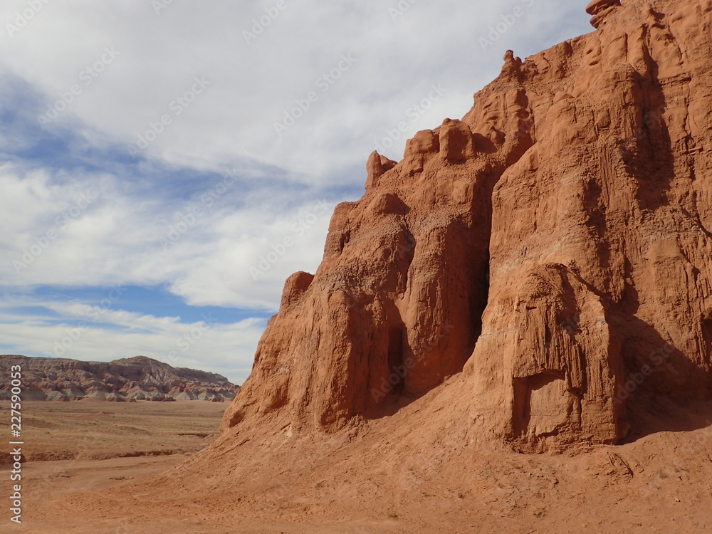 Fototapeta premium Red canyon wall