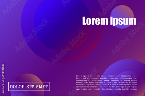 Abstract gradient background design