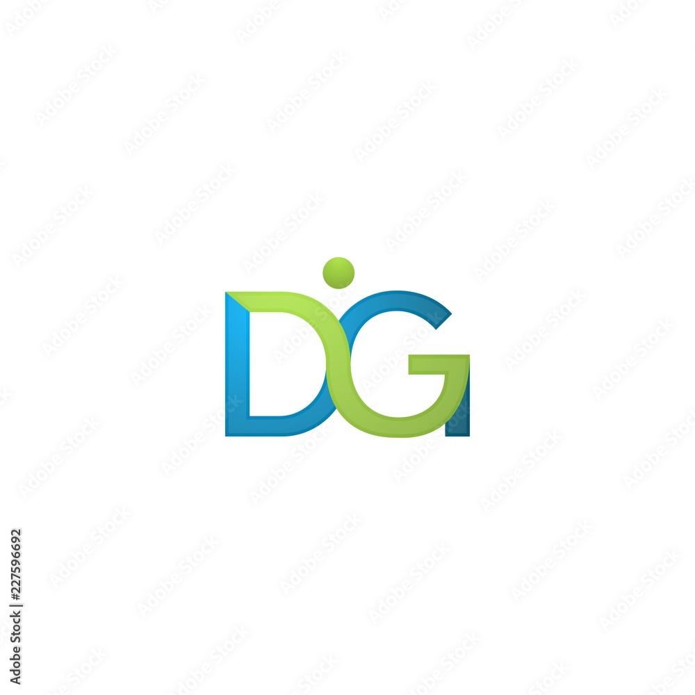 Letter DG Human Care Creative Abstract Icon Modern Logo Design Template Element Vector Letter DG Human Care Creative Abstract Icon Modern Logo Design Template Element Vector