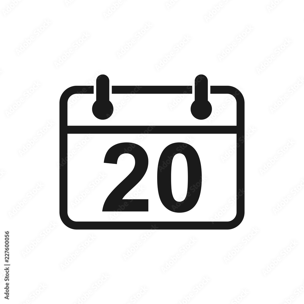 Calender vector icon. Calender symbol icon. calendar icon Calender vector icon. Calender symbol icon. calendar icon