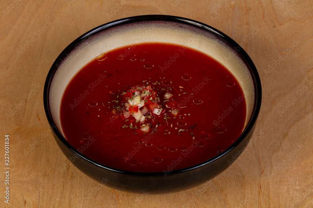 Gazpacho tomato soup Gazpacho tomato soup