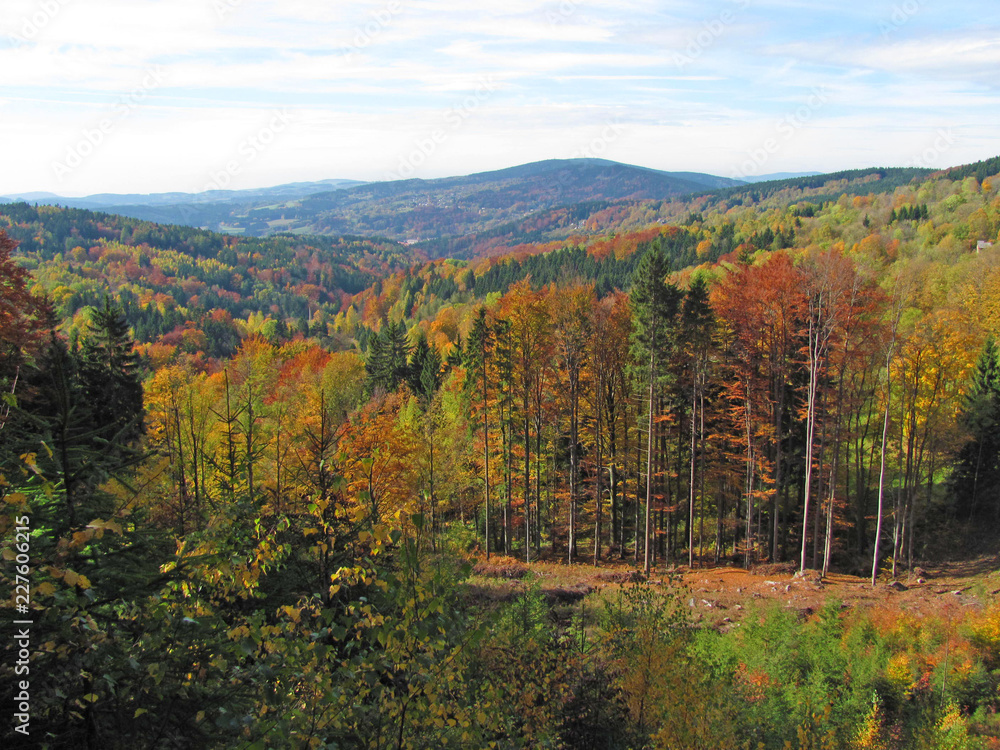 autumn in the mountains