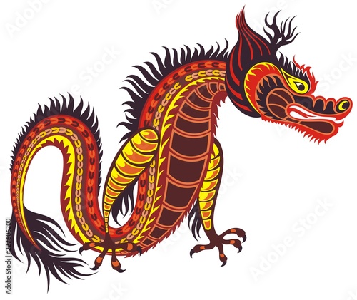 Dragon china zodiac symbol © ksysha