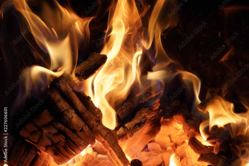 Fototapeta premium Flammen