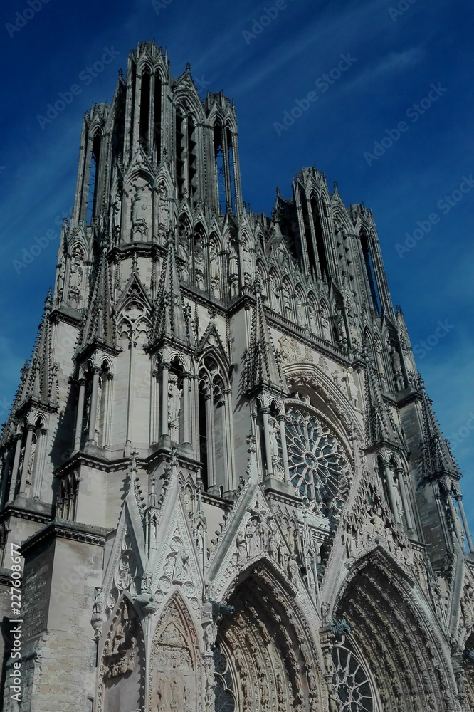 Fototapeta premium reims cathedral