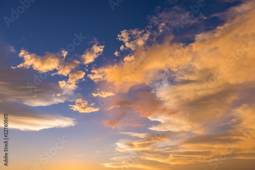 Sun rise and sun set sky background © mr_gateway