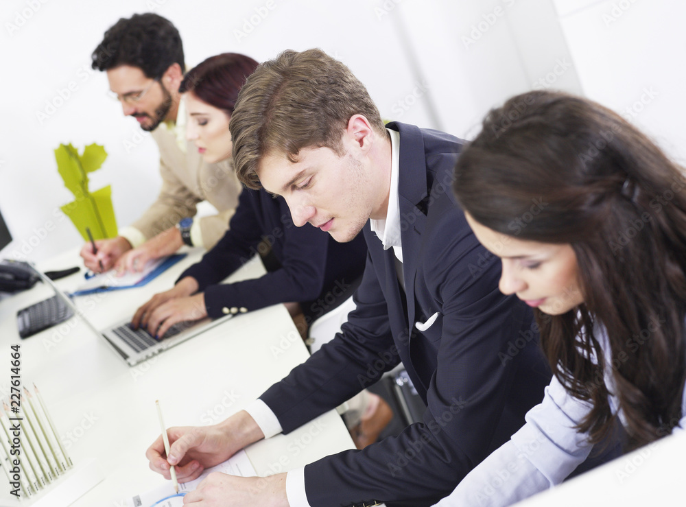 Fototapeta premium Team work at office