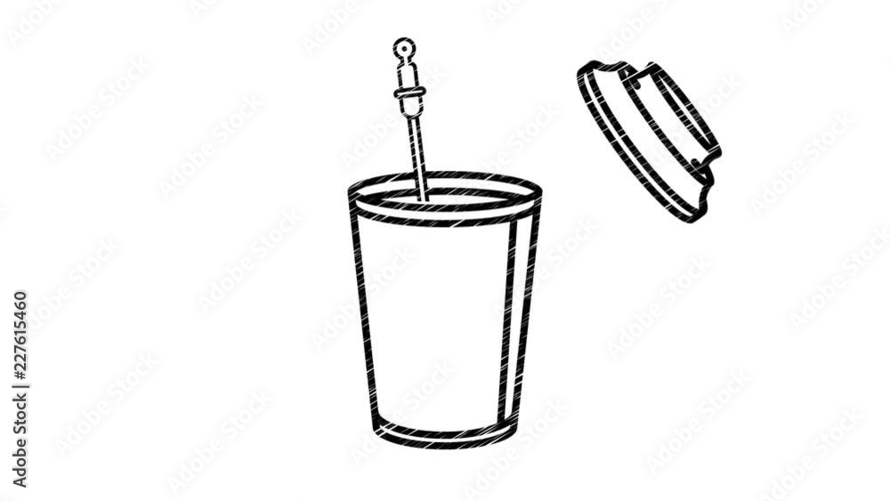 Animation icon in drawing style. Animation in stop motion style. Animation of seamless loop. Animation icon in drawing style. Animation in stop motion style. Animation of seamless loop.