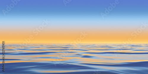 Foto Abstract Panorama Background Design Creativity of Water surface and reflections