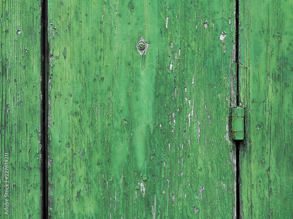 Green weathered wooden window detail background Green weathered wooden window detail background