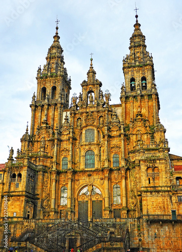  Cathedral of Santiago de Compostela, Way of St. James, Spain 