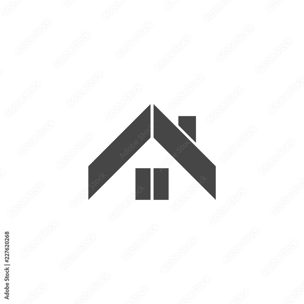 Home abstract construction company logo, Home icon Home abstract construction company logo, Home icon