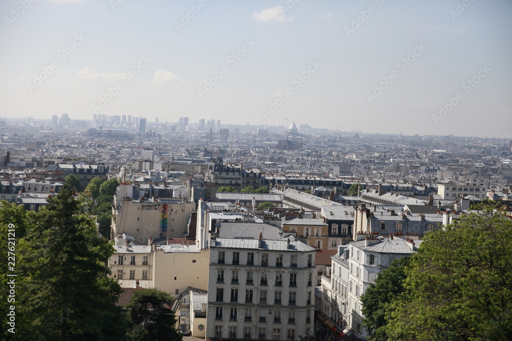 Fototapeta premium Roofs of Paris