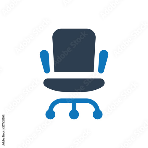 Office chair icon