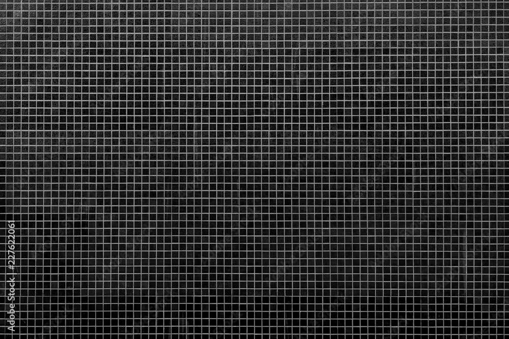 background of black mosaic ceramic tile wall texture background of black mosaic ceramic tile wall texture