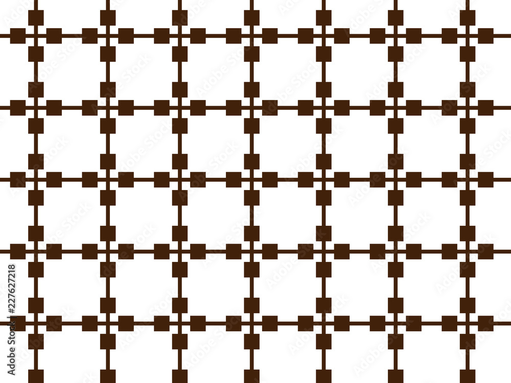 Repeating square shape vector pattern