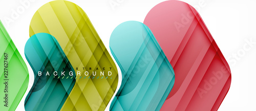 Shiny glossy arrows background