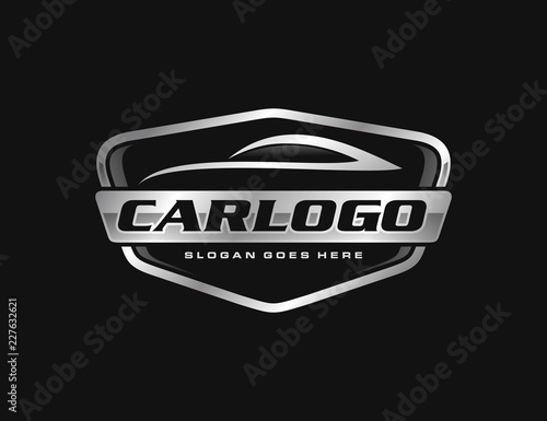 Automotive car logo template photo