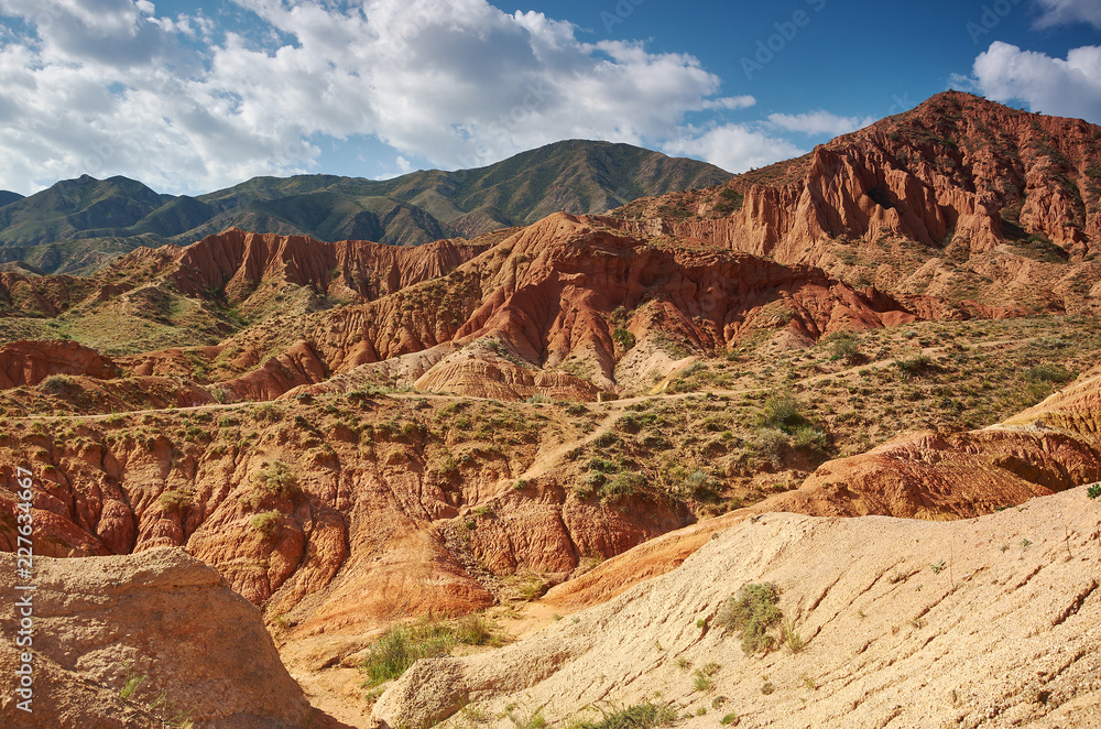 Fairy Tale Canyon, Kyrgyzstan. Fairy Tale Canyon, Kyrgyzstan.