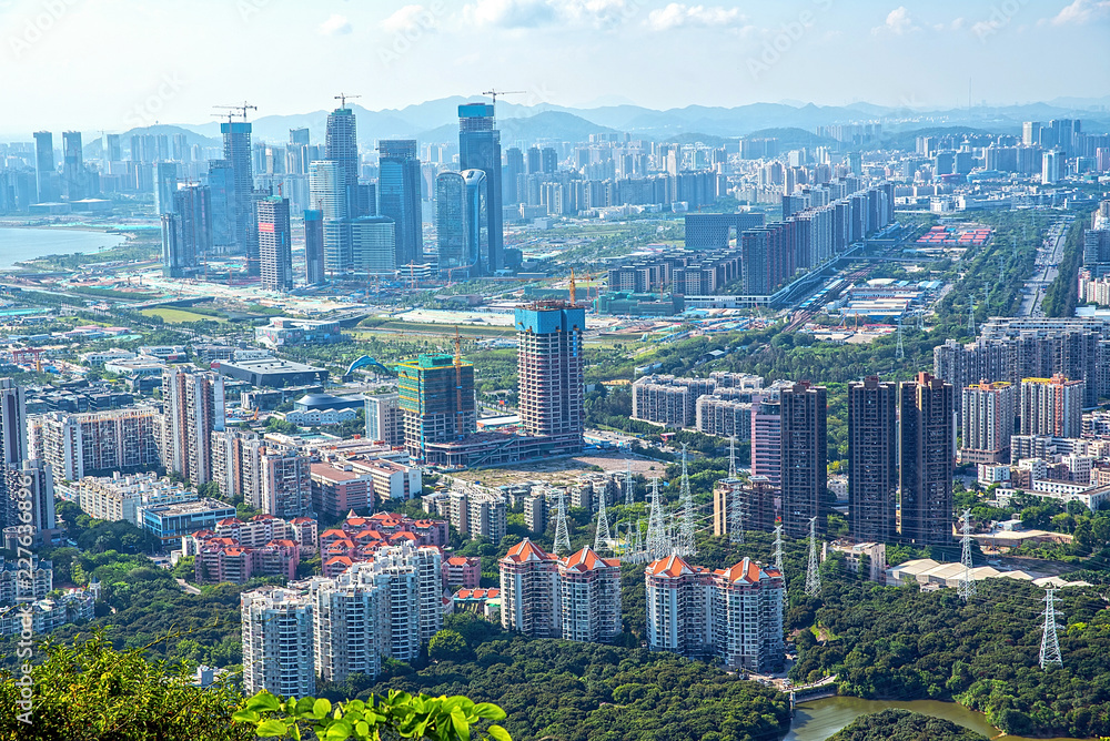 Shenzhen Nanshan District intensive real estate properties