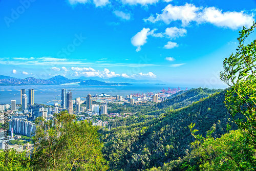 Shenzhen Bay Shekou Coast Scenery Skyline © Lili.Q