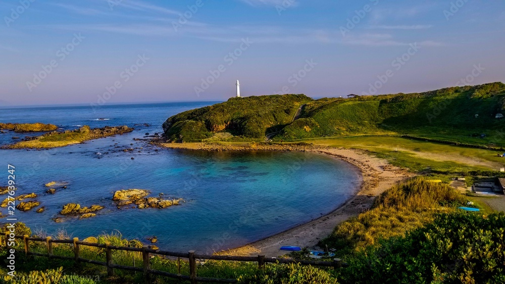 Fototapeta premium Cape Tsumekizaki lighthouse