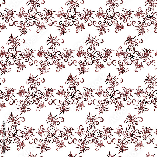 Seamless Floral Pattern. Vector illustration