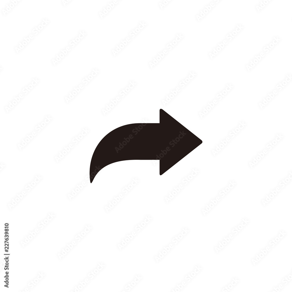 Right arrow icon vector Right arrow icon vector