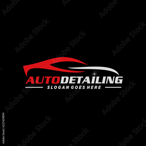 Automotive logo design vector