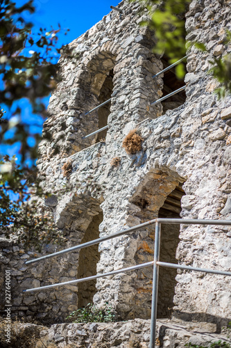 Part of buuilding of St. Hilarion Castle photo