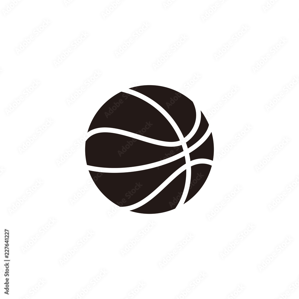 Basketball ball icon vector Basketball ball icon vector