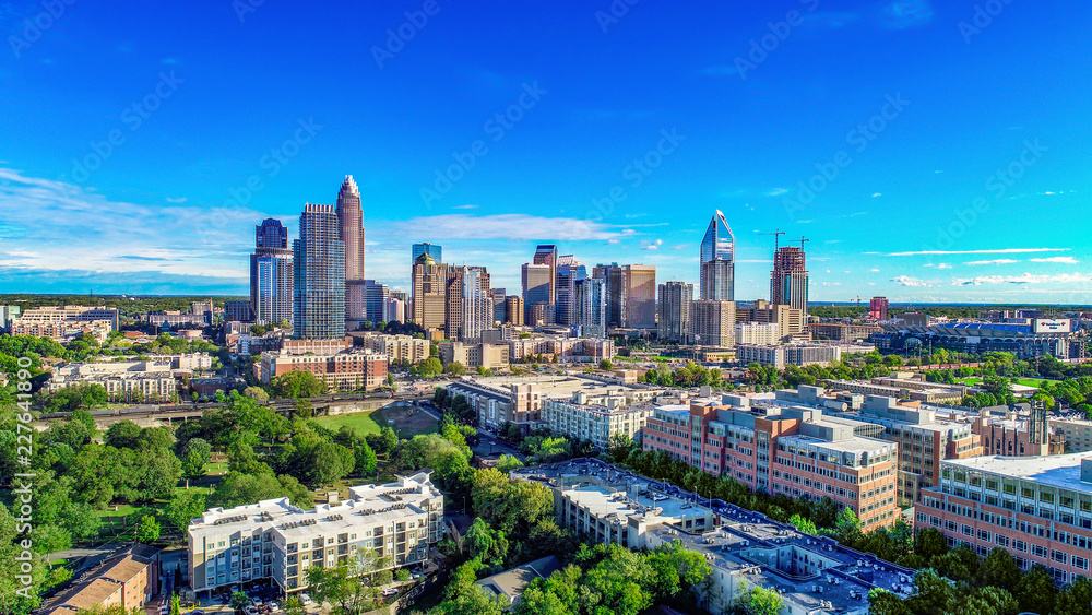 Downtown Charlotte, North Carolina, USA Skyline