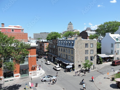 Architecture coloniale de la ville de Québec