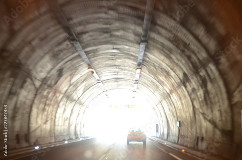 tunnel in city