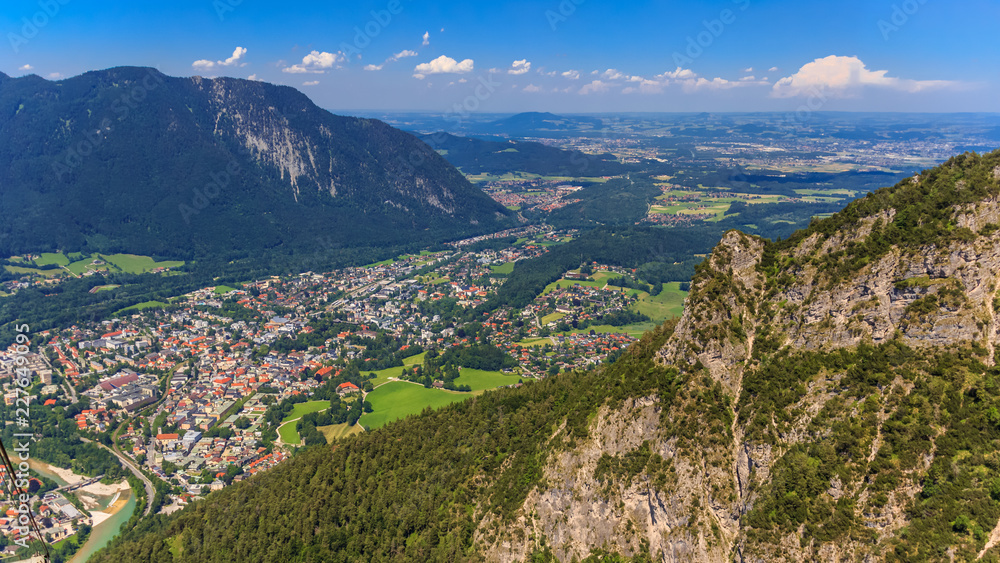 Beautiful alpine view at Bad Reichenhall - Bavaria - Germany