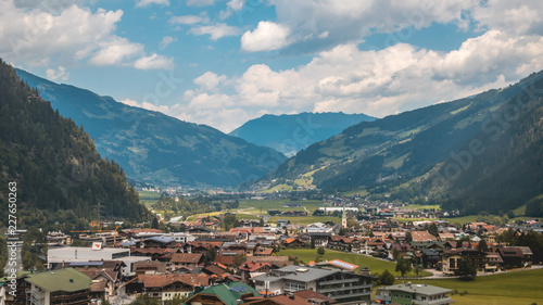 Beautiful alpine view at Mayrhofen - Zillertal - Tyrol - Austria