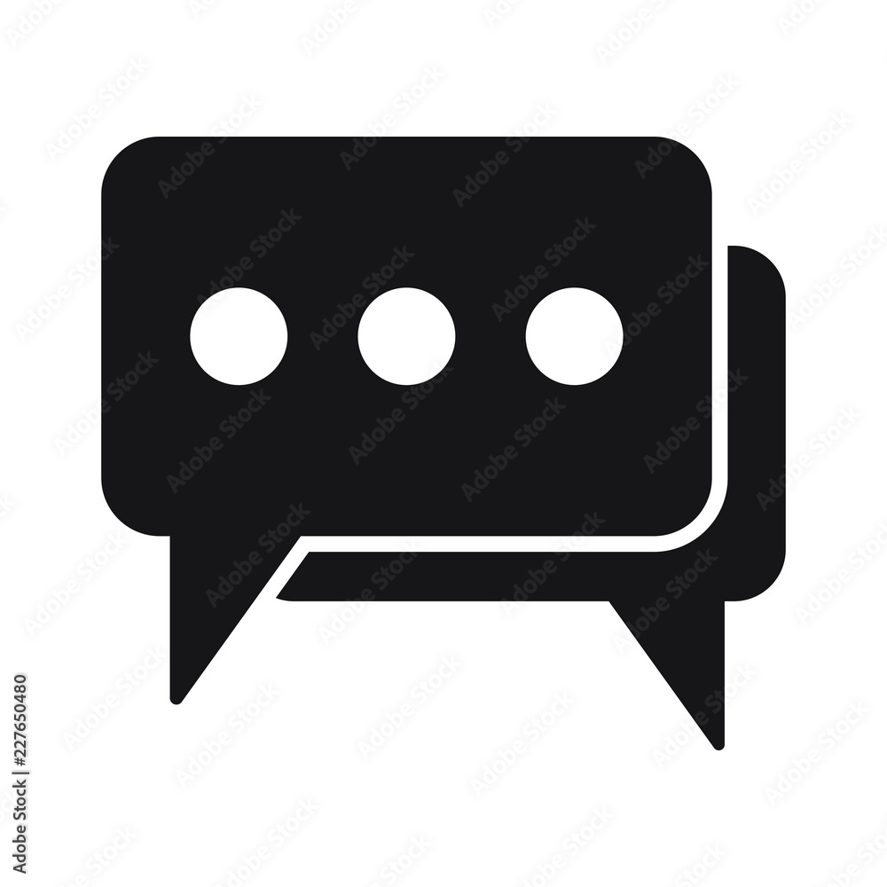 Chat icon, dialog icon, comment icon Chat icon, dialog icon, comment icon