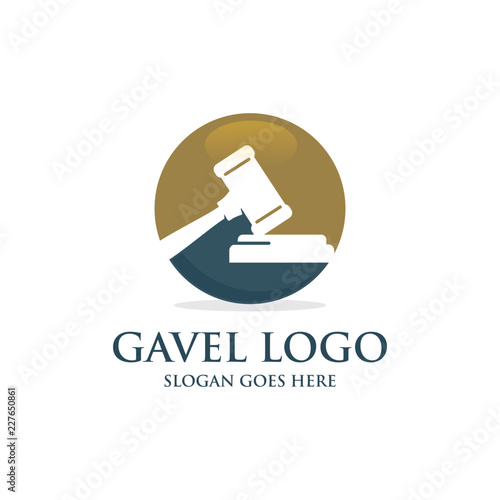 Gavel logo template