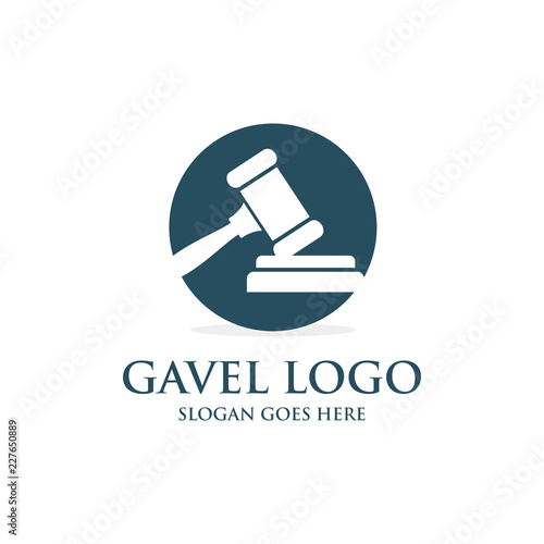 Gavel logo template