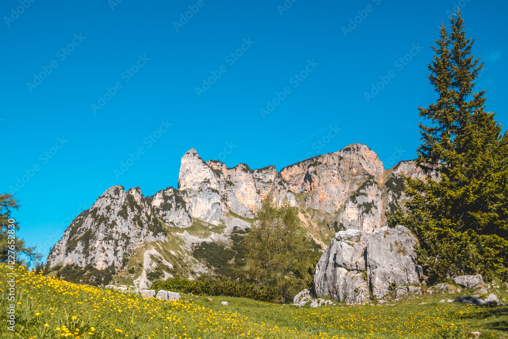 Beautiful alpine view at the Achensee - Maurach - Tyrol - Austria