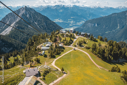 Beautiful alpine view at the Achensee - Maurach - Tyrol - Austria © Martin Erdniss