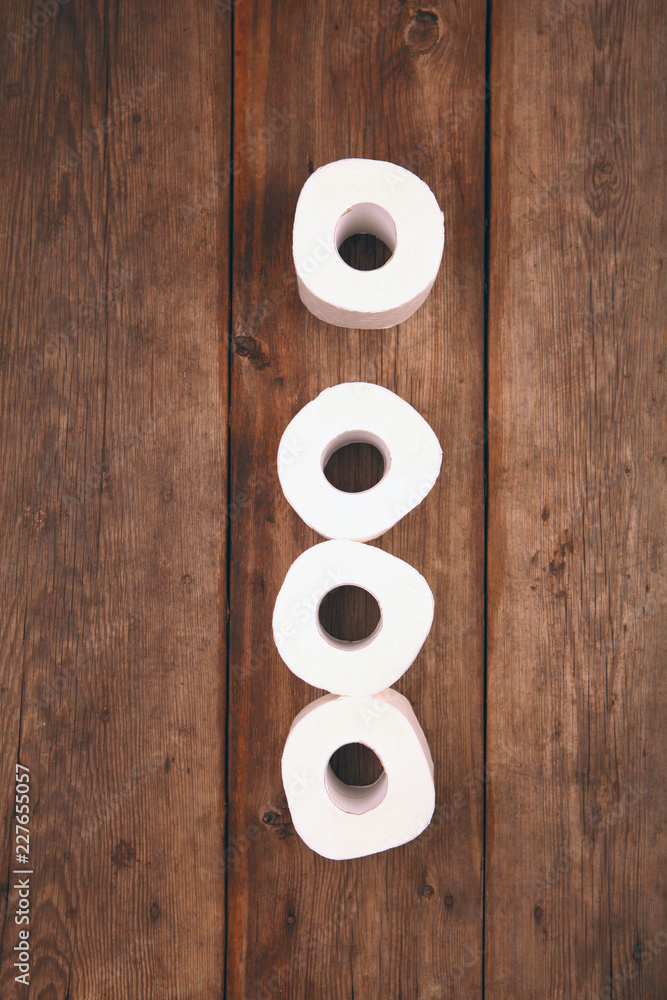 Toilet paper Alphabet wooden table Toilet paper Alphabet wooden table