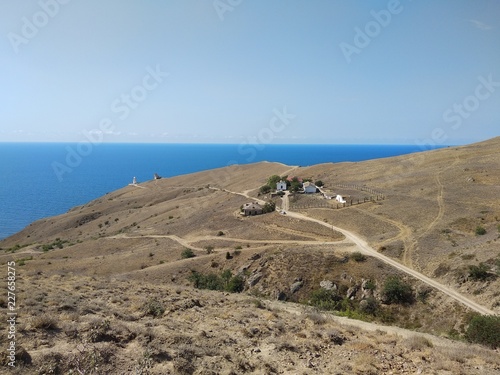 Cape Meganom in Crimea