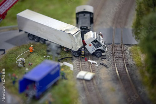 Accident on the railway