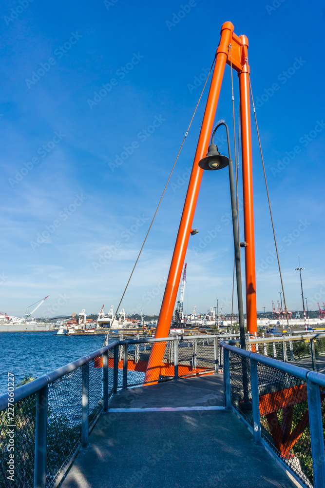 Orange Structural Arch