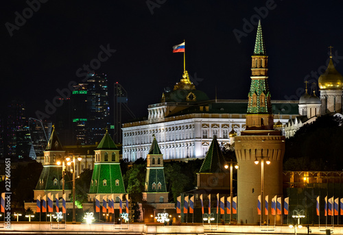 Kremlin and Grand Kremlin Palace in Moscow