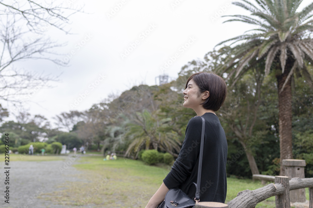 A bright pretty woman, Japan A bright pretty woman, Japan